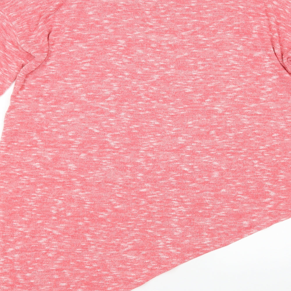 Wallis Womens Pink Pullover Jumper Size XL