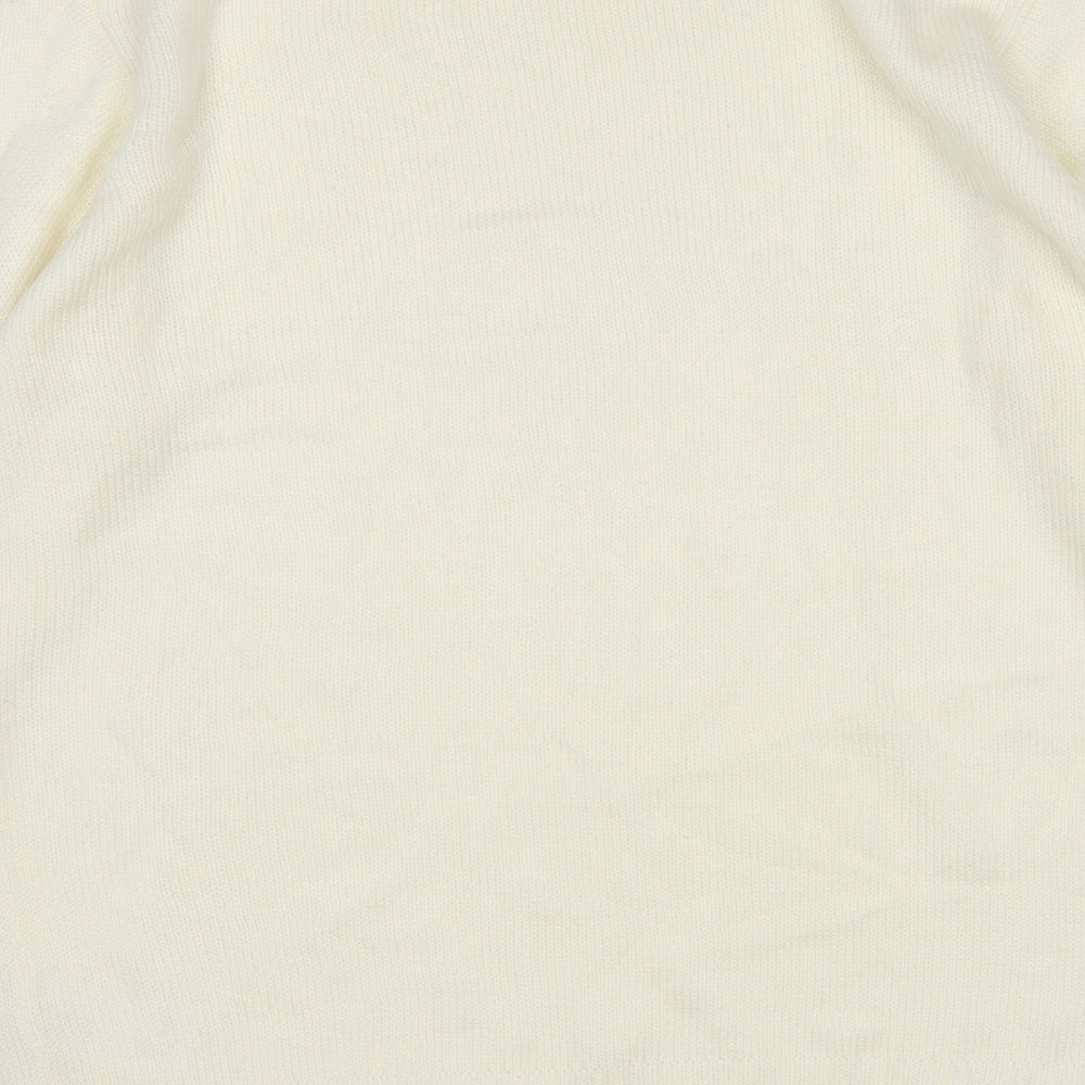 Damart Womens Ivory Pullover Jumper Size 8