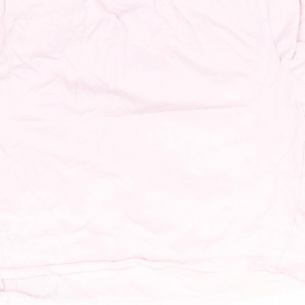 Disney by Primark Girls Pink Animal Print Pyjama Top Size 7-8 Years - Cat - You can't rush perfection