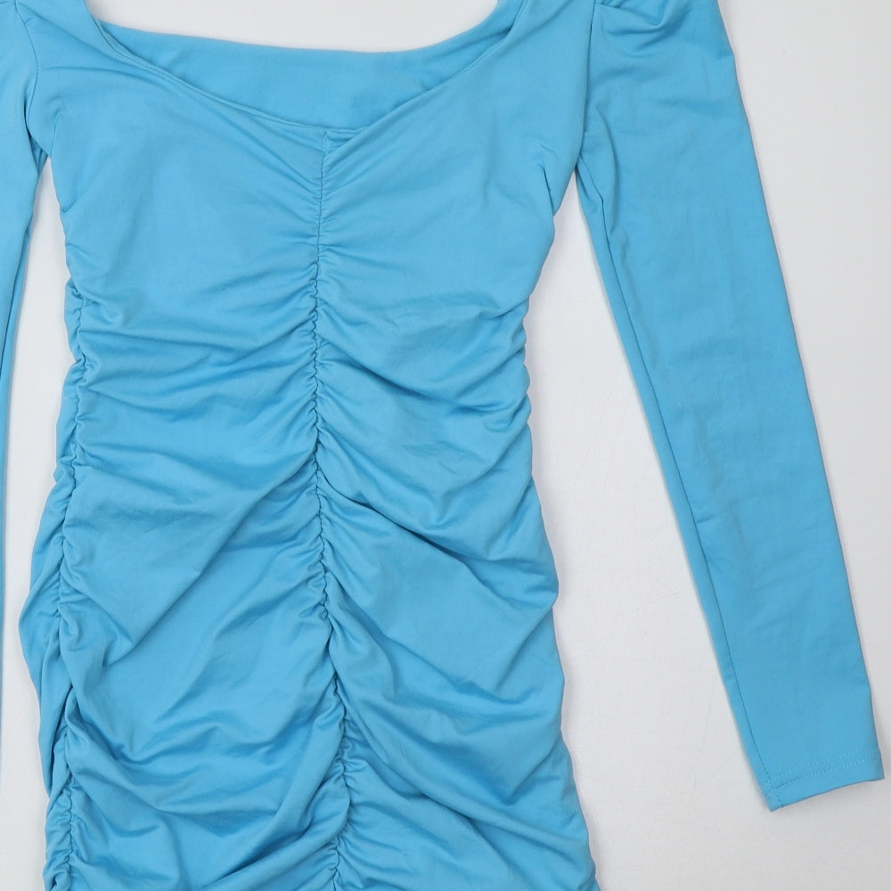 Preworn Womens Blue Bodycon Size M