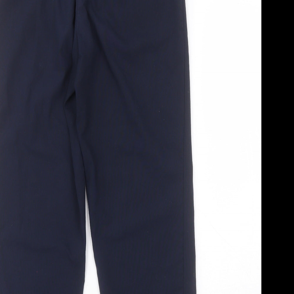 Preworn Womens Blue Trousers Size 12 L26 in