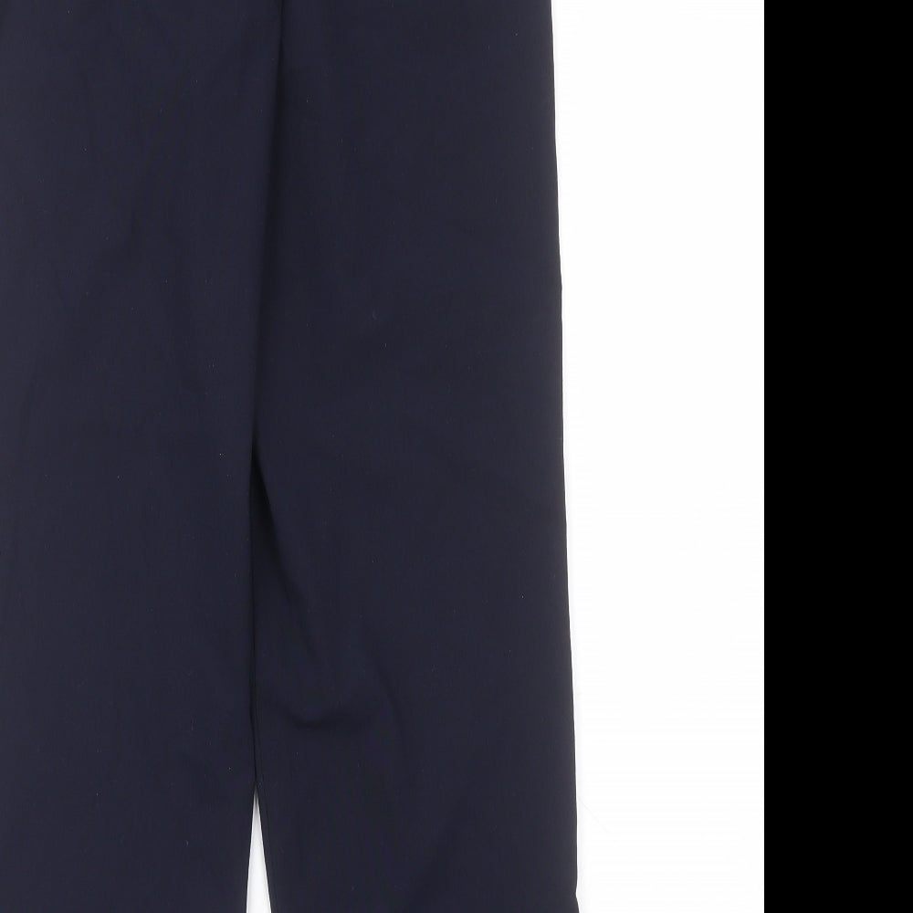 Preworn Womens Blue Trousers Size 12 L26 in