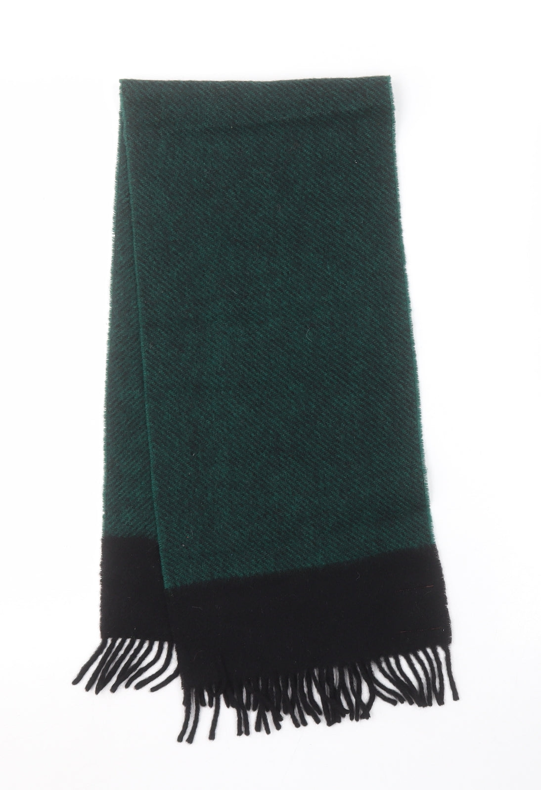 Preworn Boys Green Batik Scarf One Size