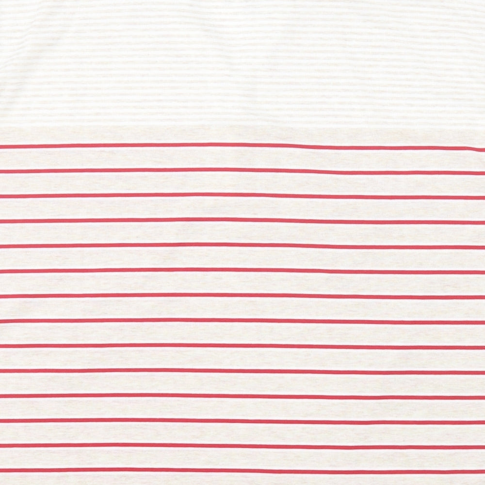 Bonmarché Mens Multicoloured Striped Polo Size L