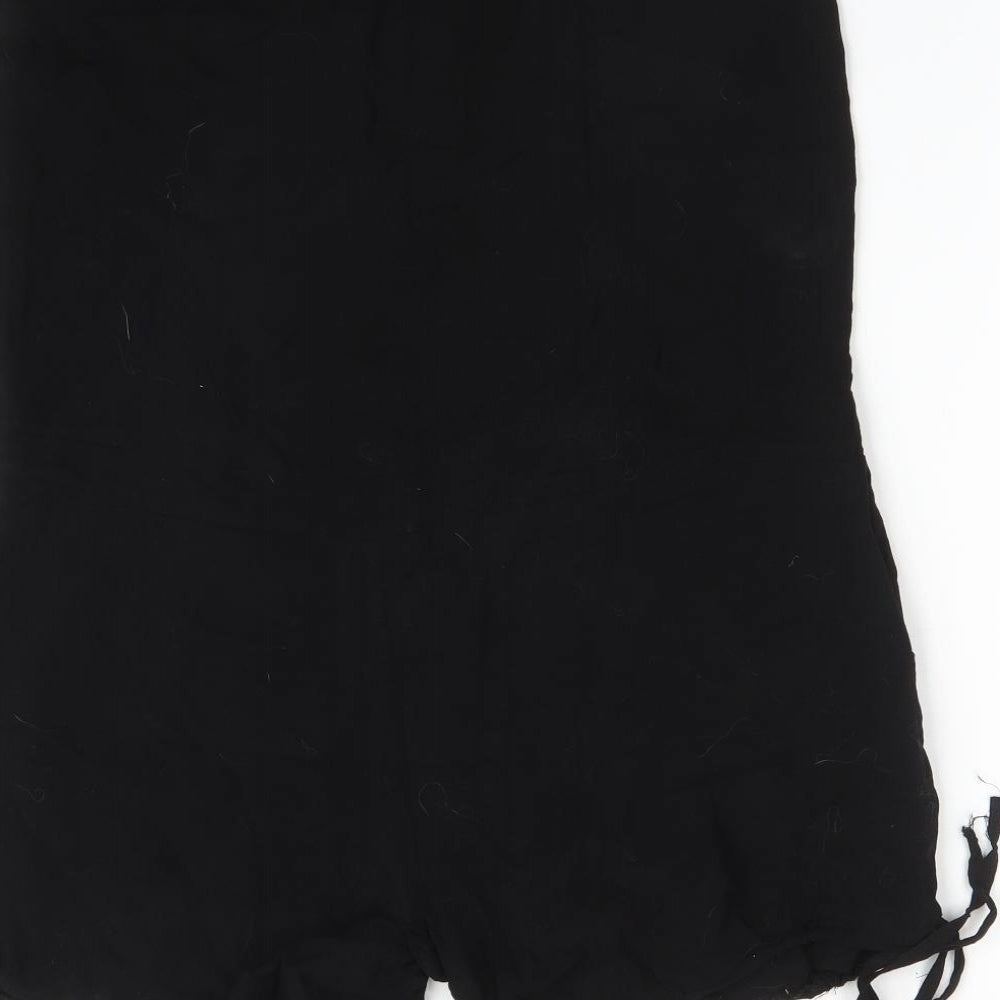 LINA Womens Black Romper One-Piece Size L