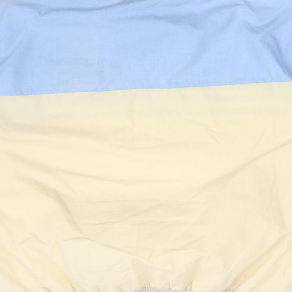 THE COLLECTION Mens Multicoloured Colourblock Polo Size M