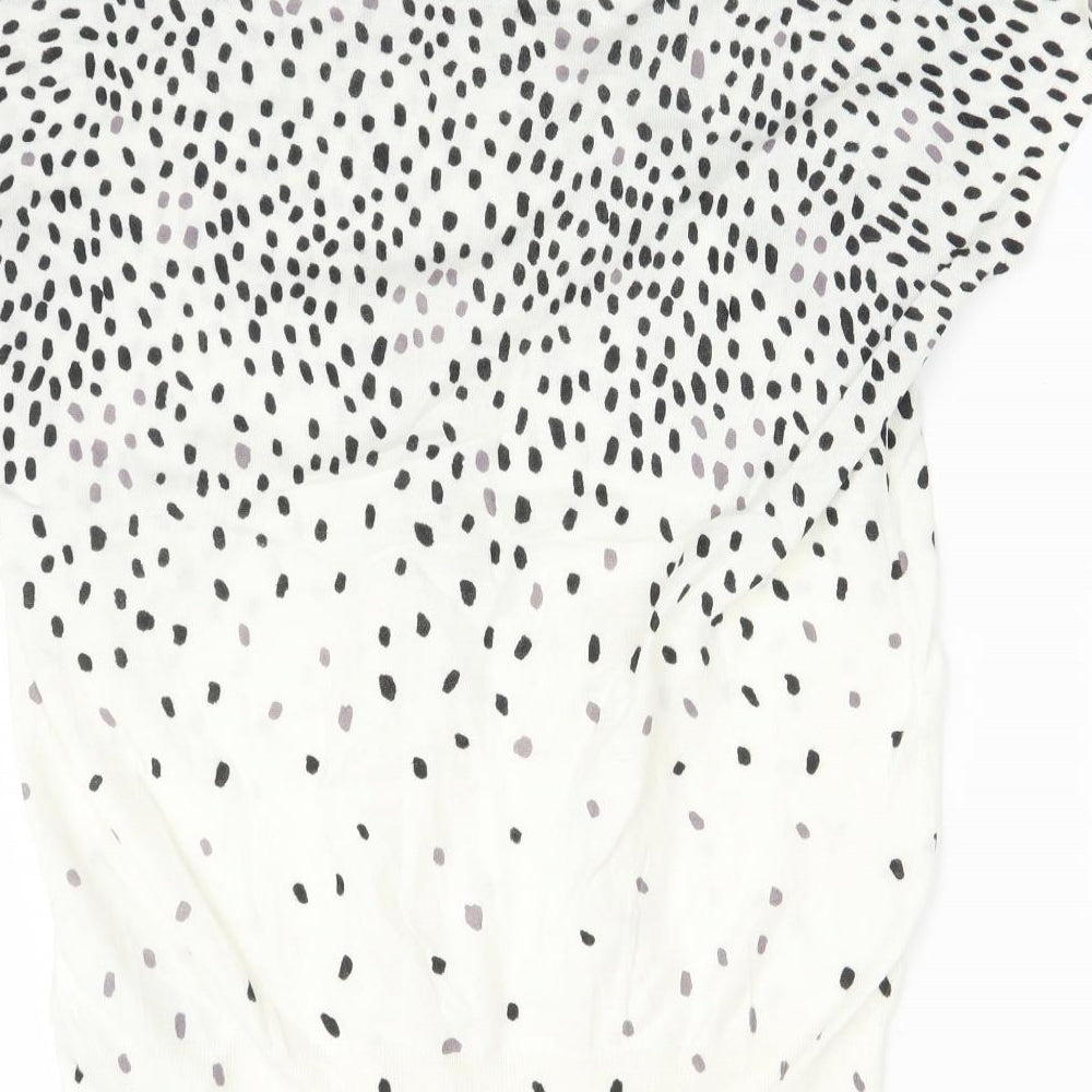 Gap Womens Multicoloured Polka Dot Basic T-Shirt Size S