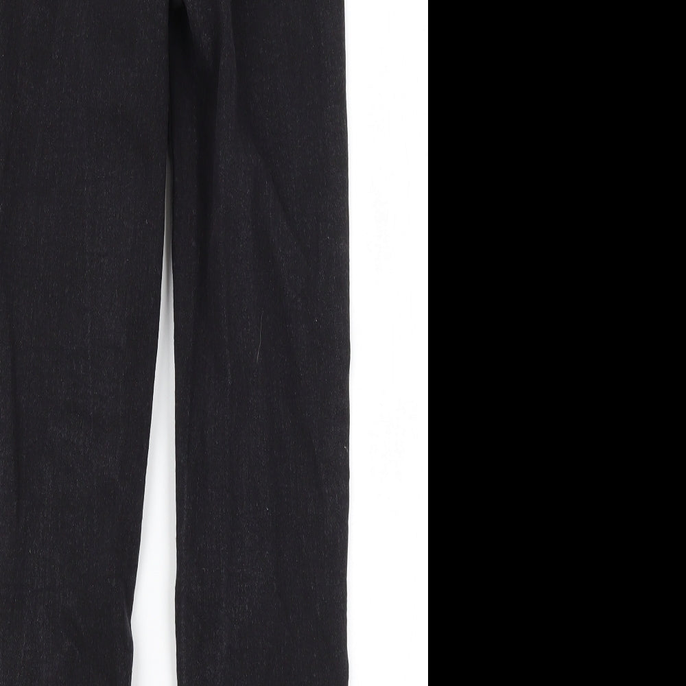 PRETTYLITTLETHING Womens Black Skinny Jeans Size 4 L24 in