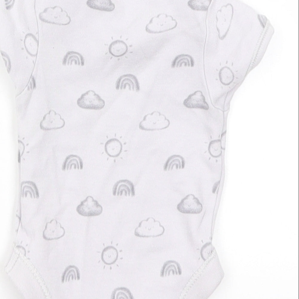 George Baby Grey Romper One-Piece Size Newborn - Weather