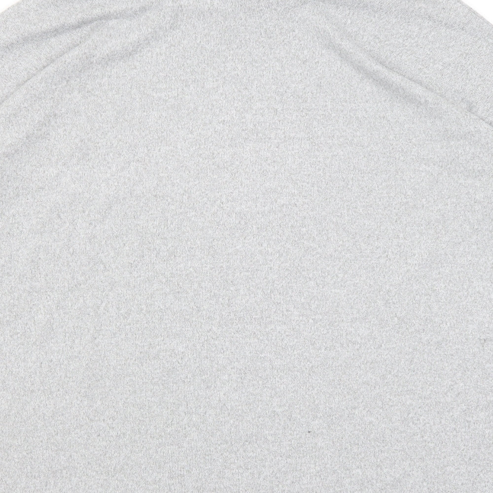 New Look Womens Grey Pullover Jumper Size M