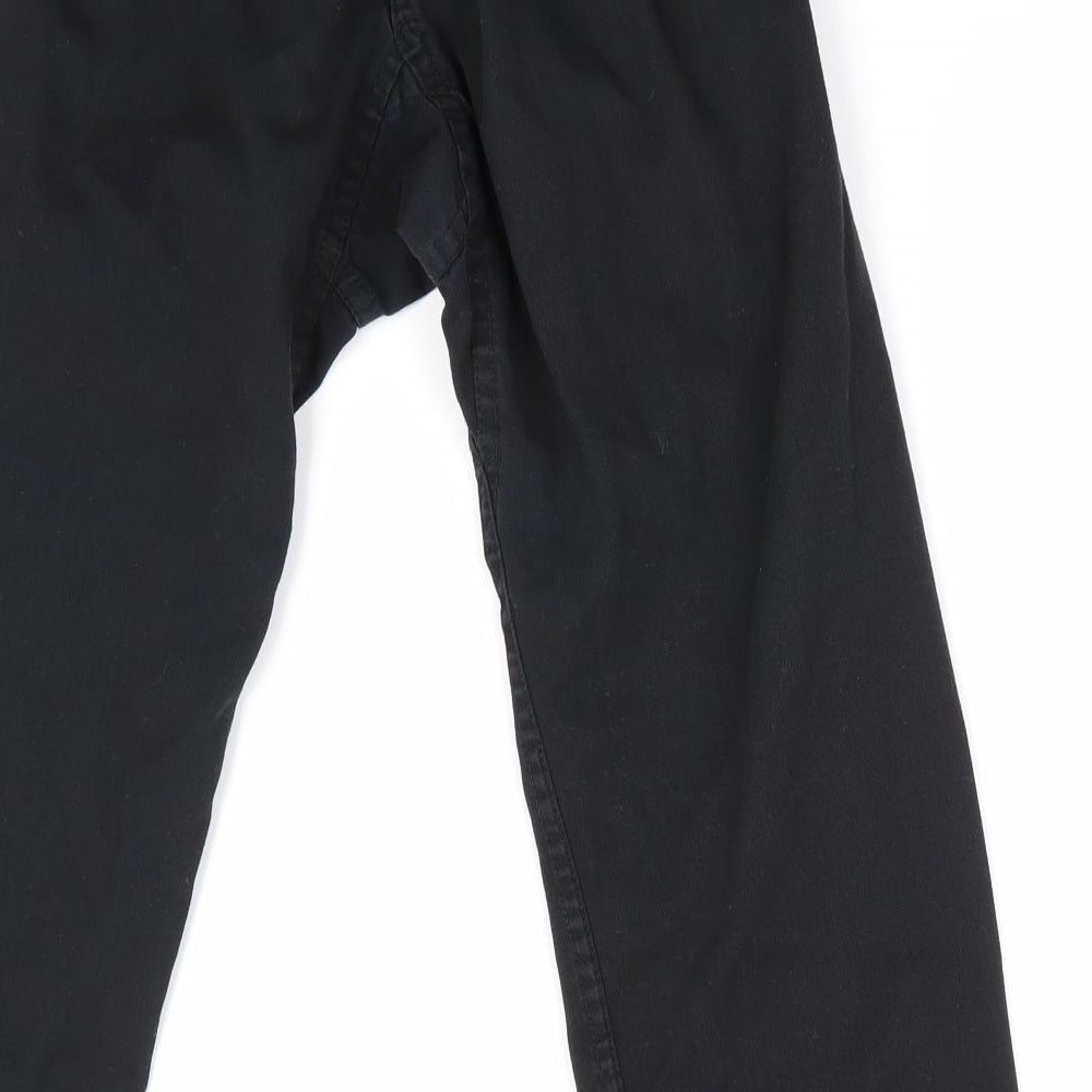 Blitz Boys Black Canvas Chino Trousers Size 5 Years