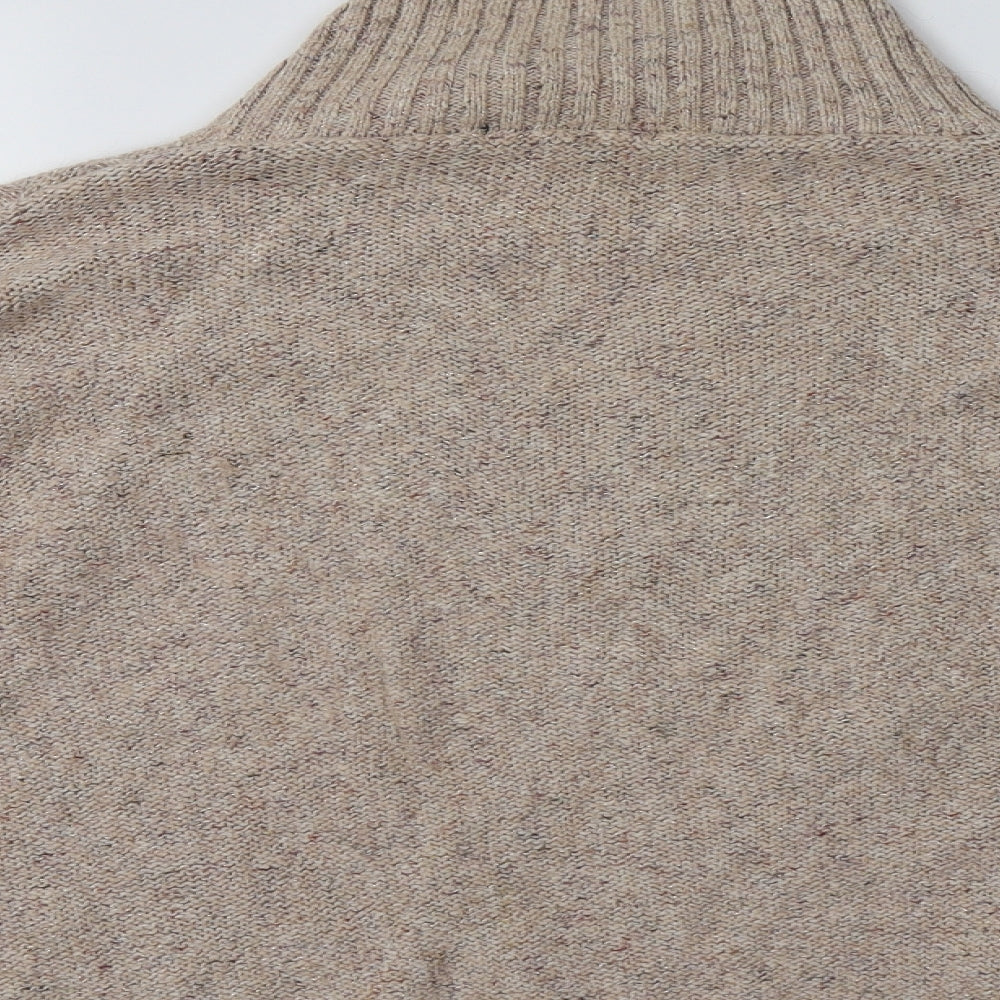 89th & Madison Womens Beige Pullover Jumper Size M