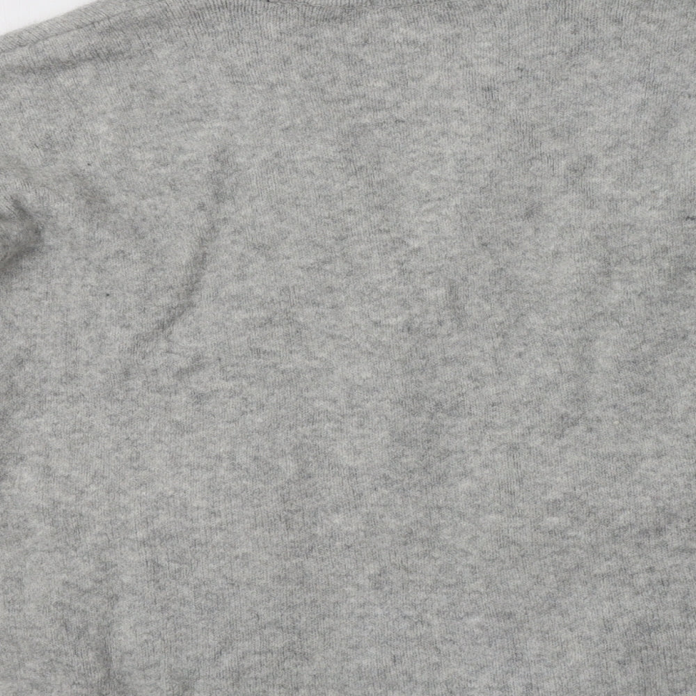 H&M Womens Grey Cardigan Jumper Size S