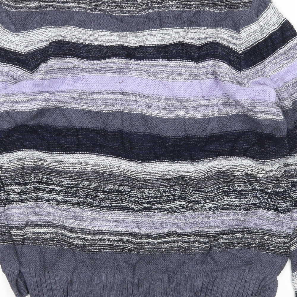 Atmosphere Womens Multicoloured Striped Pullover Jumper Size 8