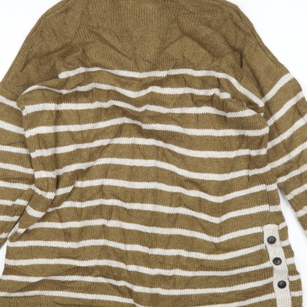 Matalan Womens Multicoloured Striped Pullover Jumper Size 10