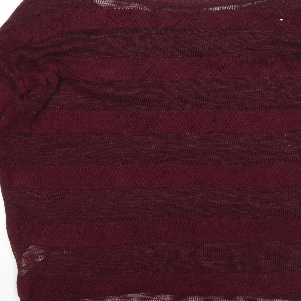 Dorothy Perkins Womens Purple Pullover Jumper Size 10
