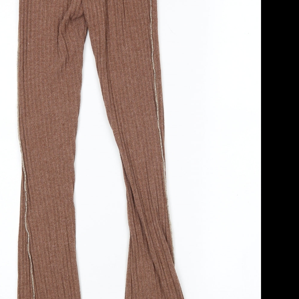 Primark Womens Brown Jogger Leggings Size XS L29 in
