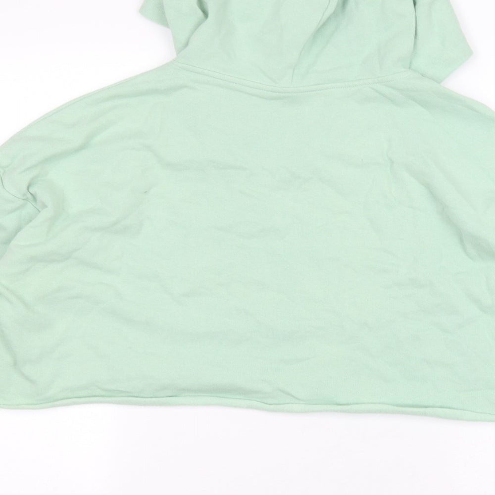 ASOS Womens Green Pullover Hoodie Size 8