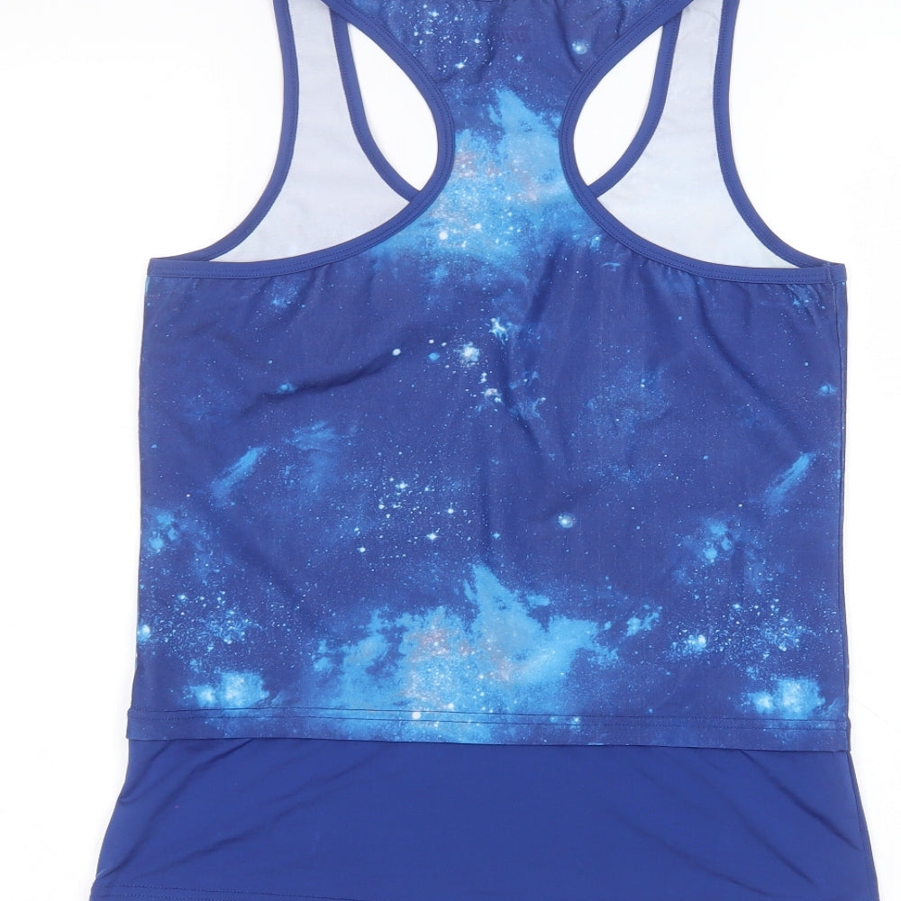 Crivit Womens Blue Basic Tank Size S