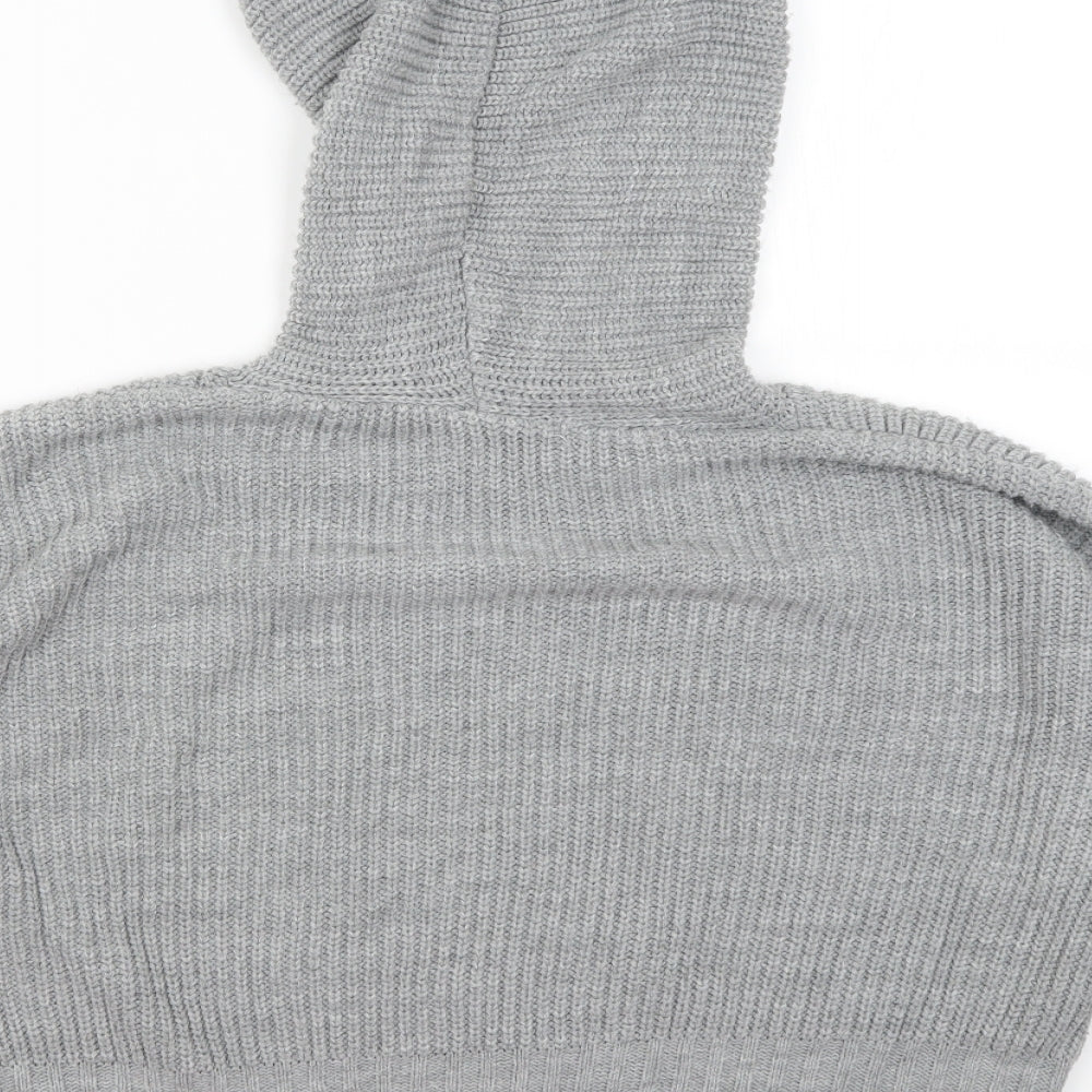 Select Womens Grey Pullover Hoodie Size XL