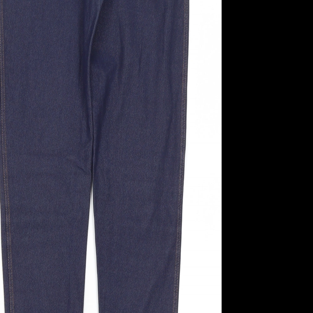 Original Essentials Womens Blue Polyester Jegging Jeans Size M L25.5 in Regular