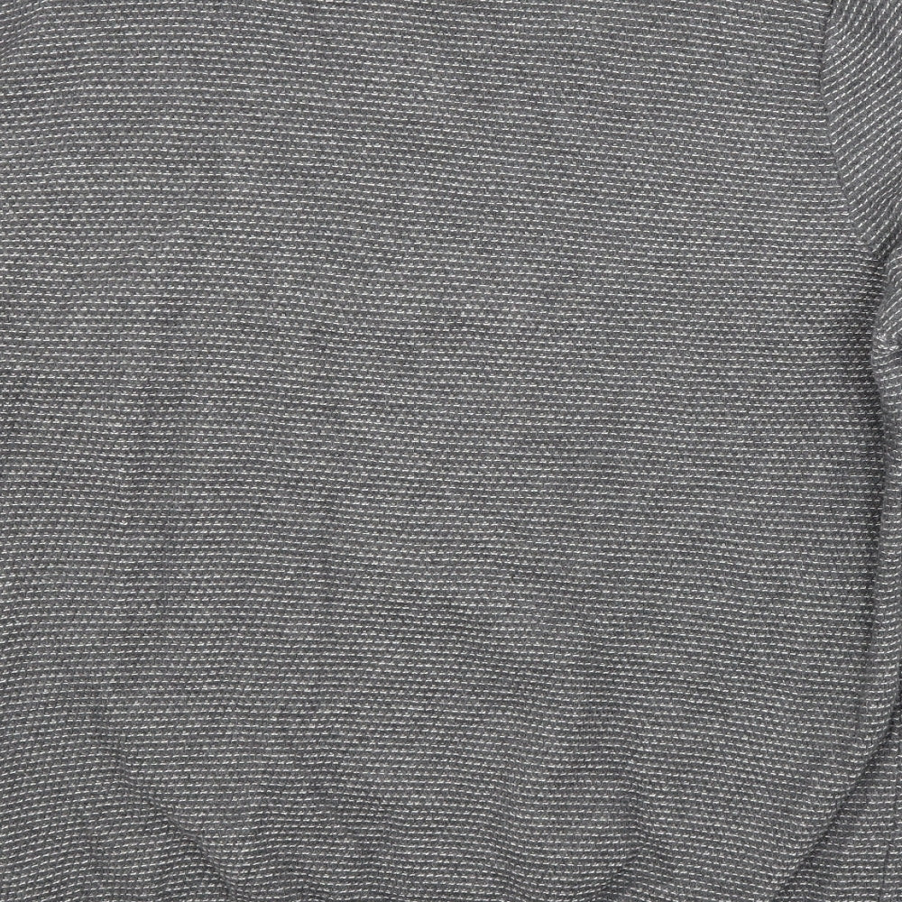 Primark Mens Grey Crew Neck Cotton Pullover Jumper Size L