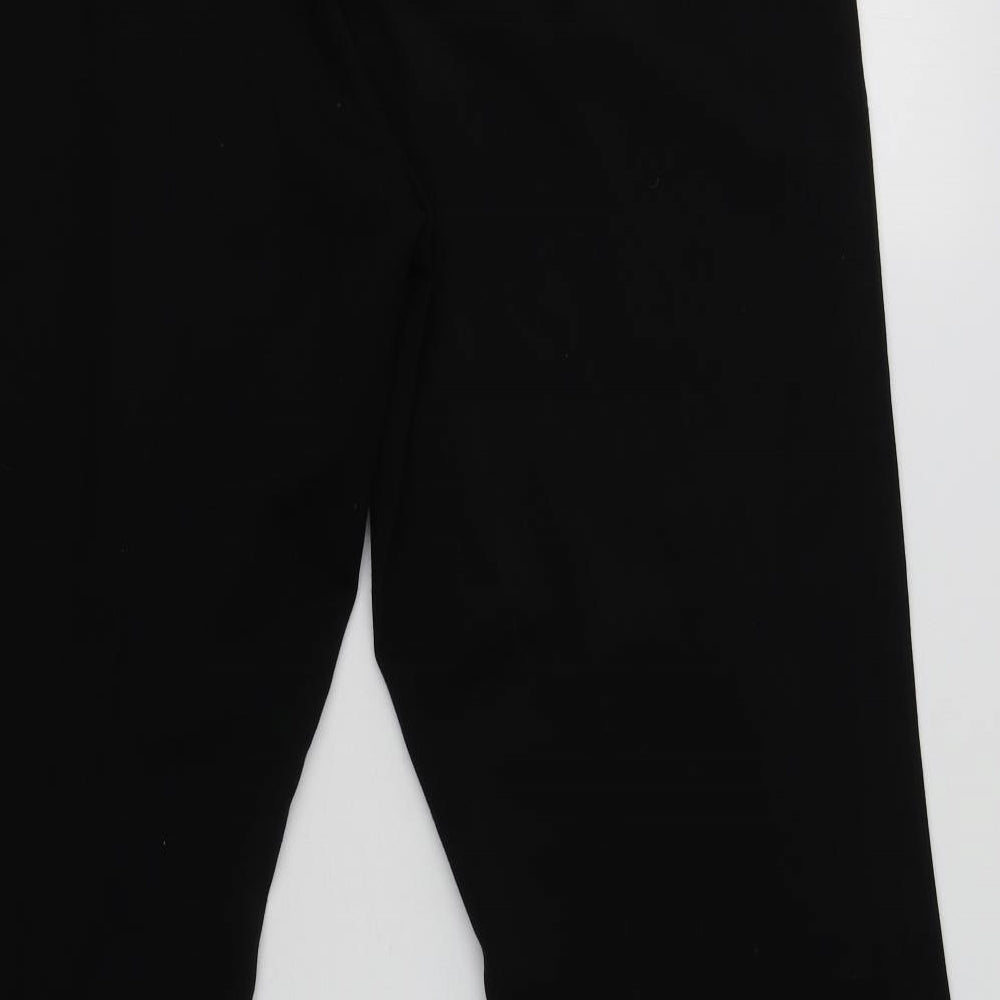 Avenue Womens Black Polyester Dress Pants Trousers Size 16 L30 in Regular