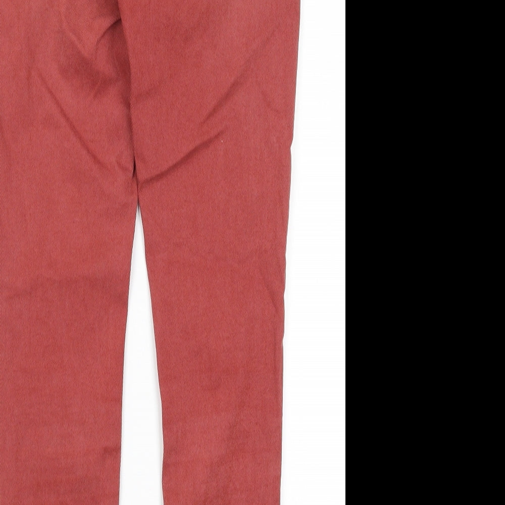 EDC Womens Red Cotton Skinny Jeans Size 34 in L26 in Regular