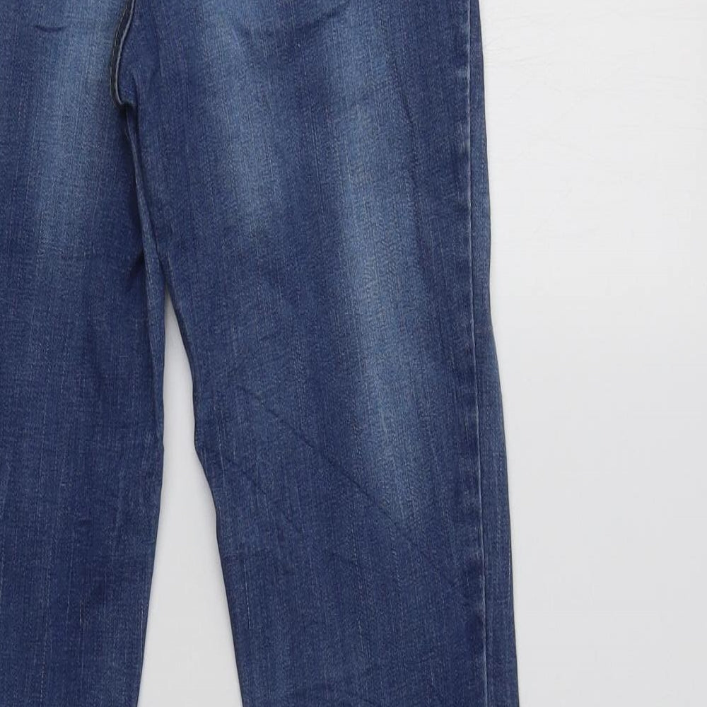 Only Womens Blue Cotton Skinny Jeans Size 6 L27 in Regular