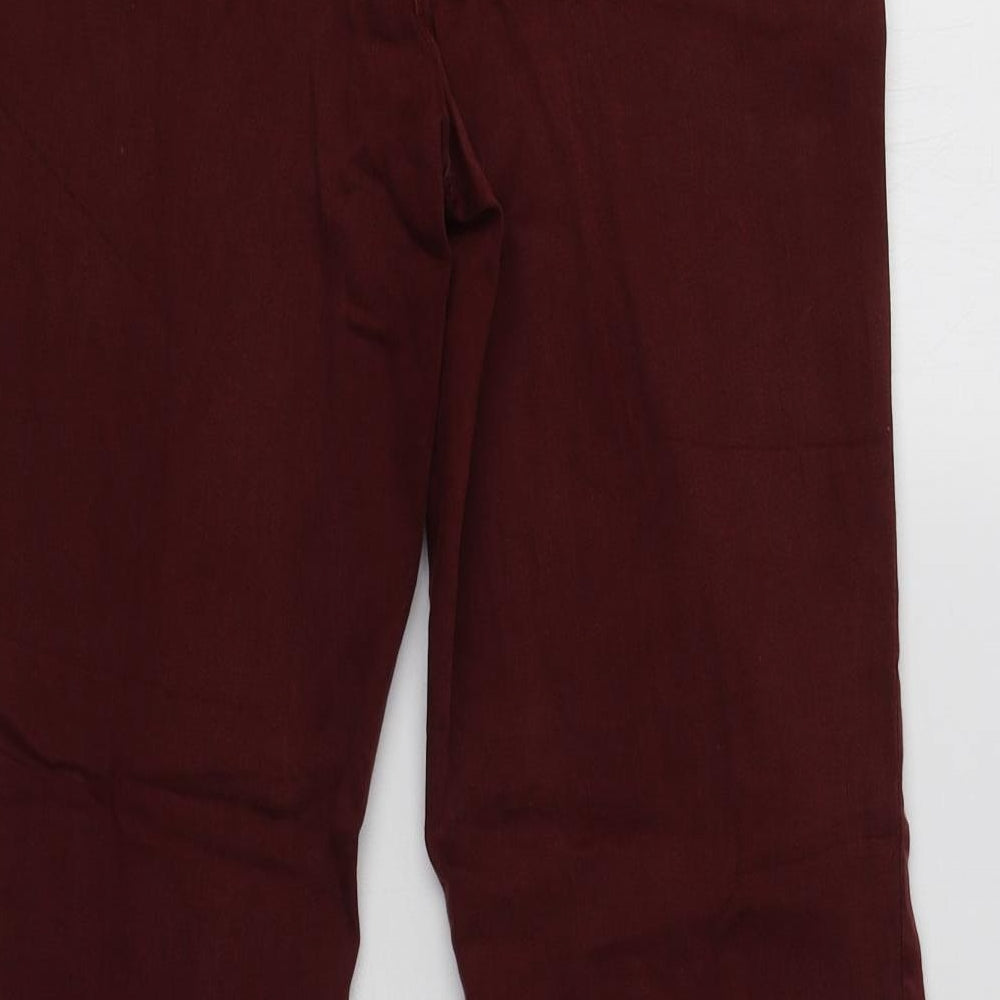 Mac Jeans Womens Purple Cotton Bootcut Jeans Size 10 L30 in Regular