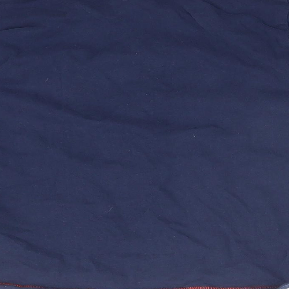Nutmeg Boys Blue Cotton Basic T-Shirt Size 2-3 Years Round Neck - I DO MY OWN STUNTS
