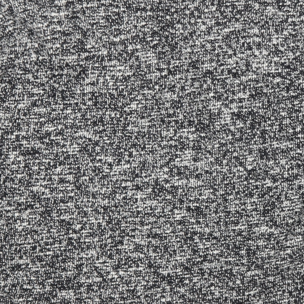 Zara Womens Grey V-Neck Cotton Pullover Jumper Size M