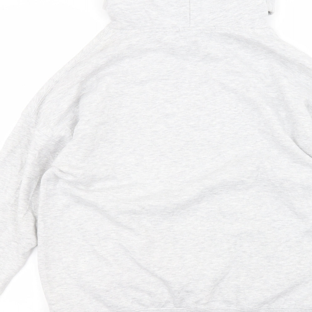 FB sister Womens White Cotton Pullover Hoodie Size S