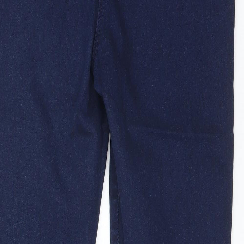 Studio Womens Blue Cotton Jegging Jeans Size 12 L27 in Regular
