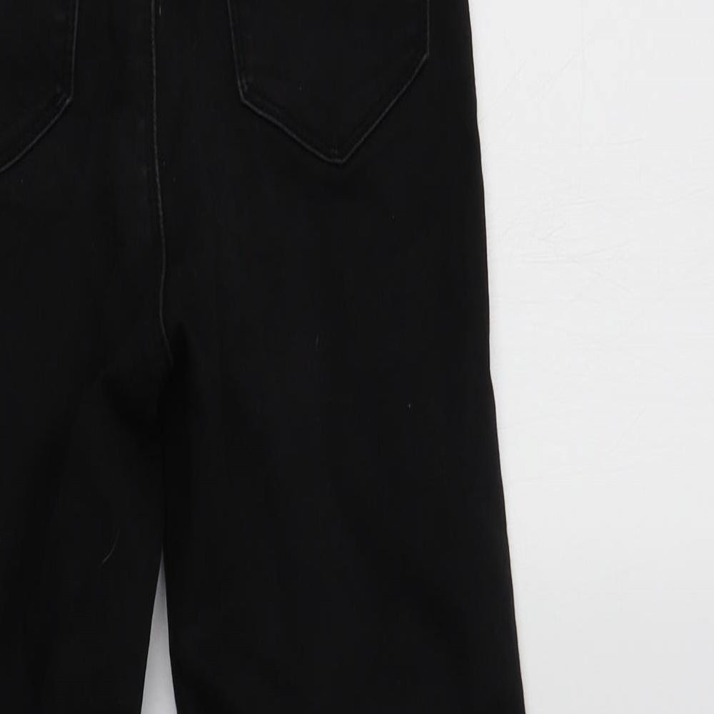 Missguided Womens Black Cotton Skinny Jeans Size 8 L26 in Regular