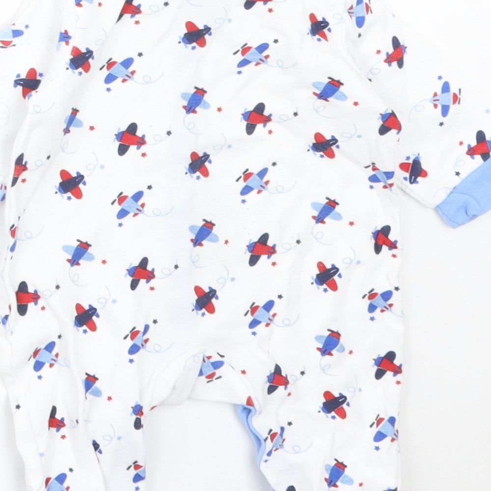 MOON&STARS Boys Multicoloured Cotton Babygrow One-Piece Size Newborn - PLANES