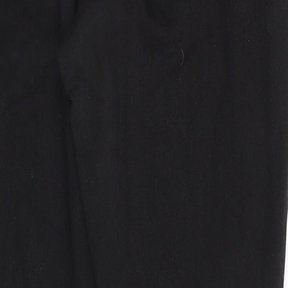 VERO MODA Womens Black Cotton Straight Jeans Size 32 in L32 in Regular
