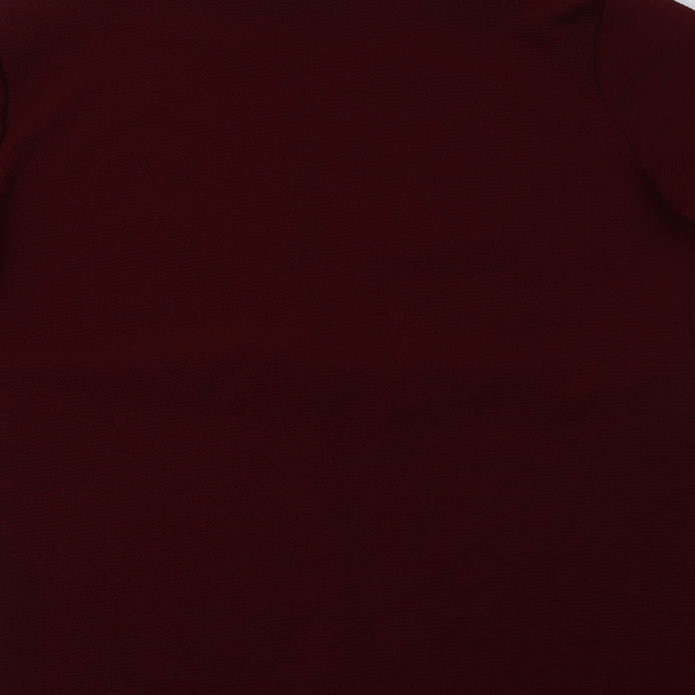Blue Inc Womens Red Overcoat Blazer Size 12