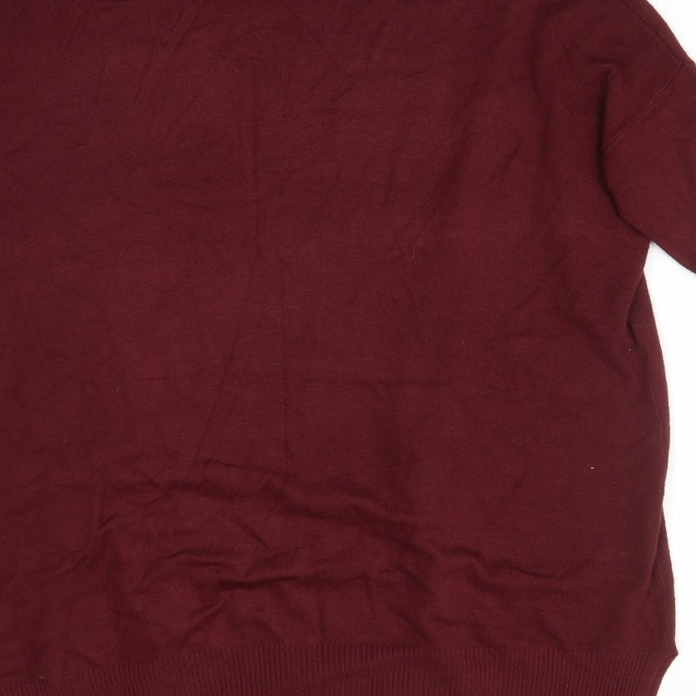 Atmosphere Womens Red Cardigan Jumper Size 10