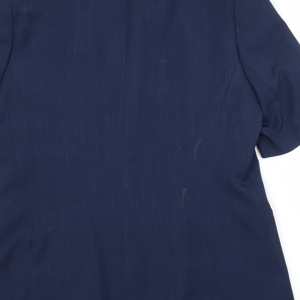 Bonmarché Womens Blue Jacket Blazer Size 14