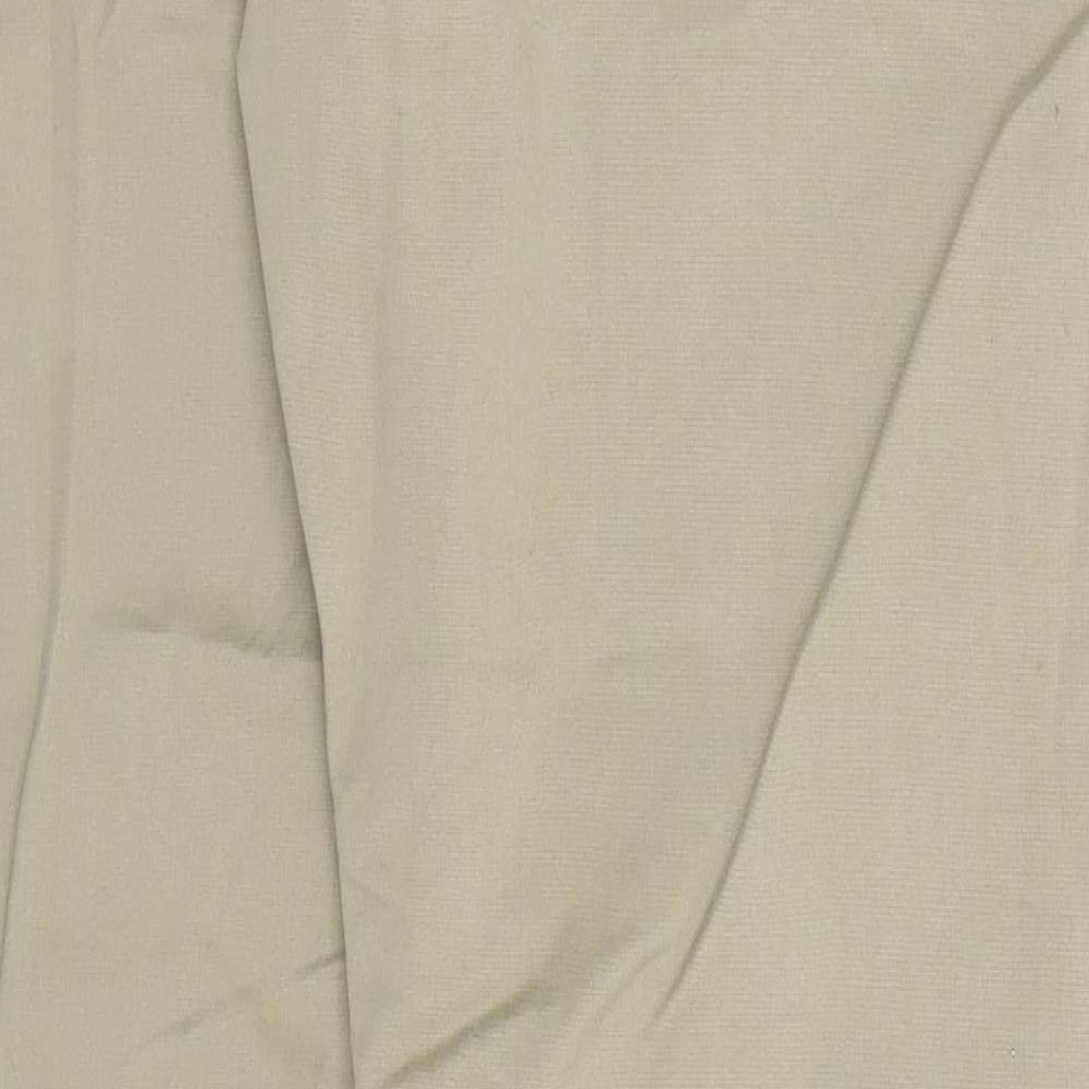 Red Herring Womens Beige Cotton Trousers Size 34 in L32 in Regular