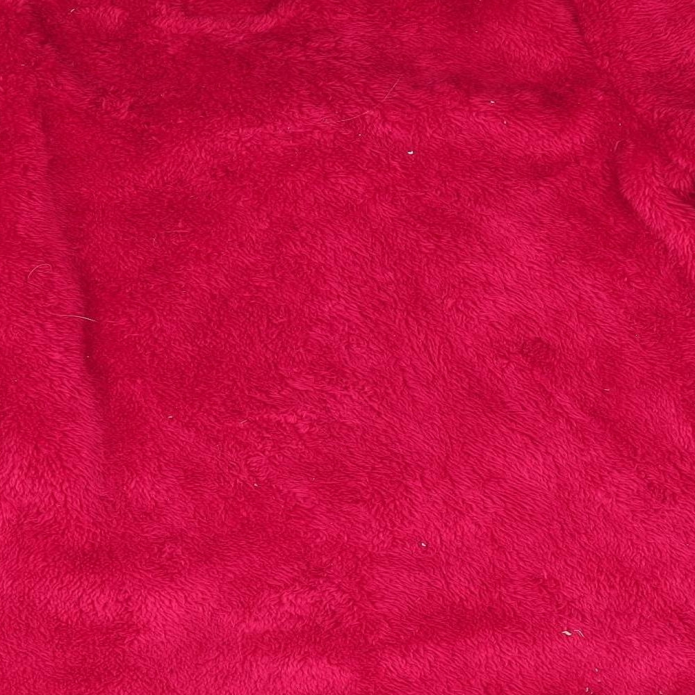 Snuggle Dream sleep Womens Red Animal Print Polyester Pyjama Top Size S - Christmas Fluffy Pyjama Top
