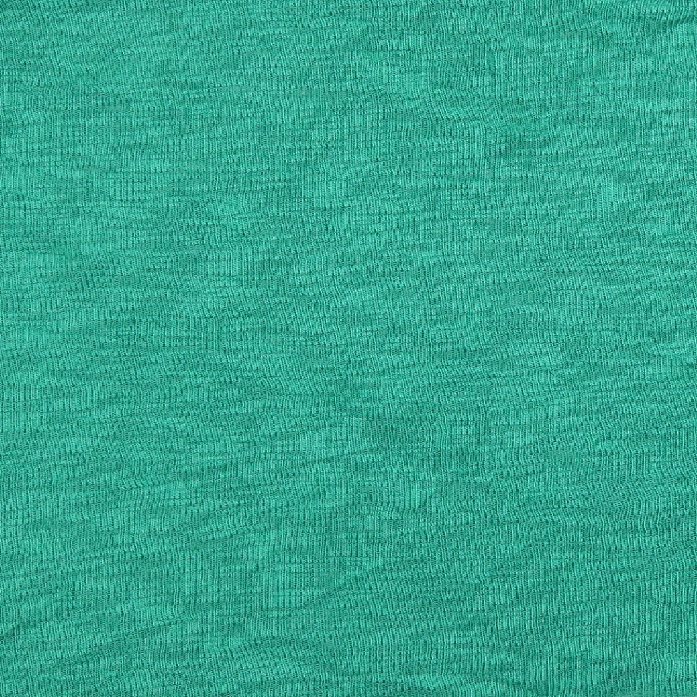 Atmosphere Womens Green Boat Neck Polyester Pullover Jumper Size 16