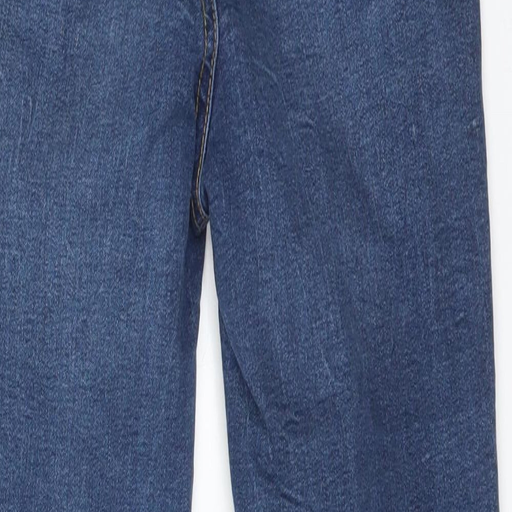 DENIM CO Womens Blue Cotton Skinny Jeans Size 8 L24 in Regular