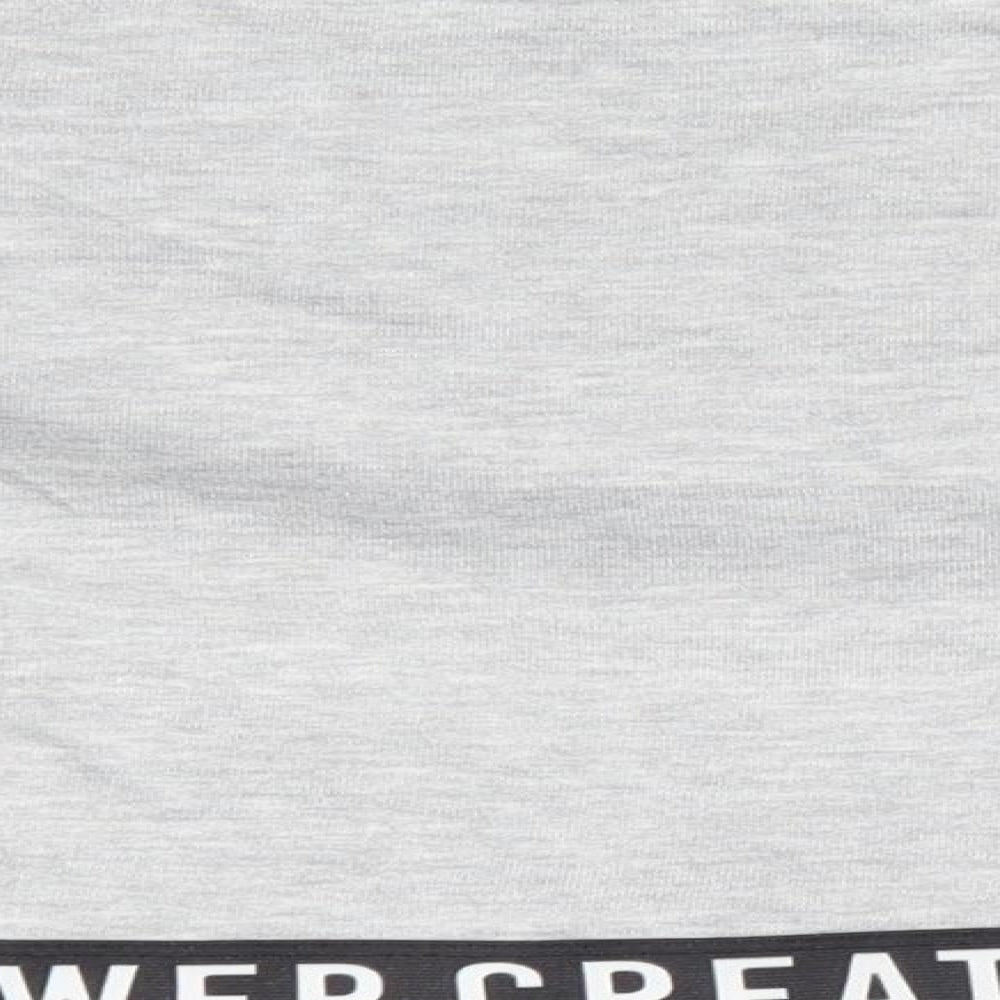 George Girls Grey Polyester Pullover Sweatshirt Size 6-7 Years - Create your own power
