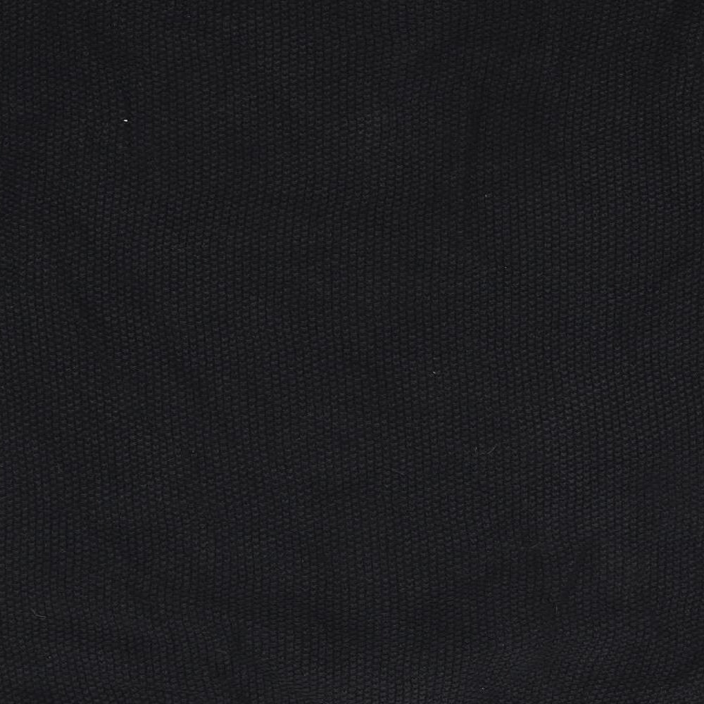 Cedar Wood State Mens Black Round Neck Cotton Pullover Jumper Size M - Waffle Texture