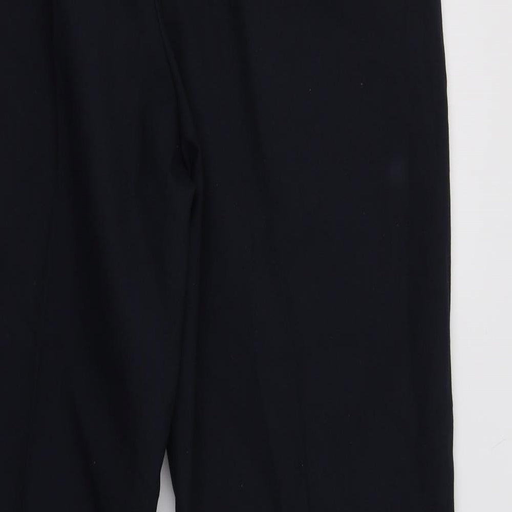 Preworn Mens Blue Polyester Dress Pants Trousers Size 40 L29 in Regular
