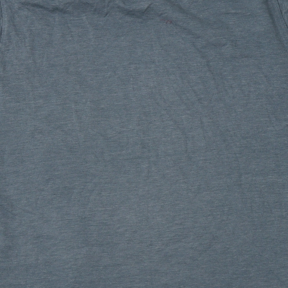 Savvy Womens Grey Cotton Basic T-Shirt Size S Crew Neck - Wingman