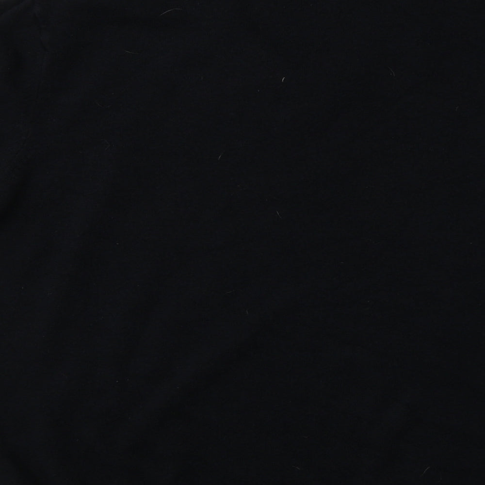 Marks & Spencer Mens Blue V-Neck Acrylic Pullover Jumper Size L