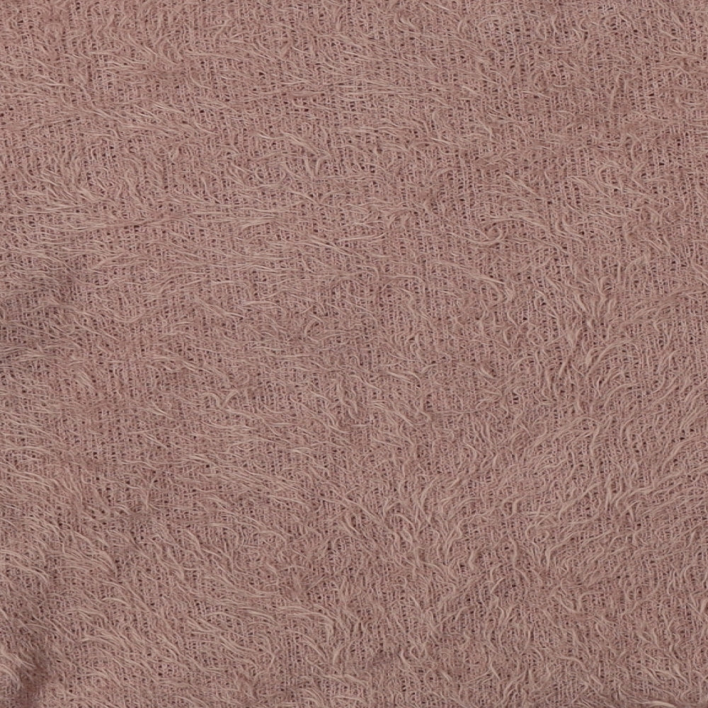Primark Womens Pink Crew Neck Polyester Pullover Jumper Size XS